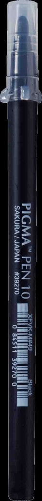 PIGMA PEN 10 BLACK#