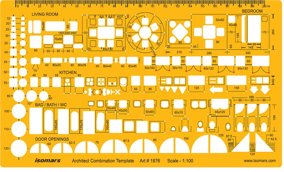 Architect Combination Template (1:100)