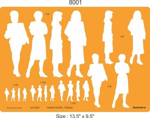 Human Figure Template - Female