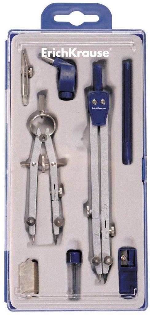 Set Of Drawing Instruments Erichkrause Academy 155mm.,8 Items