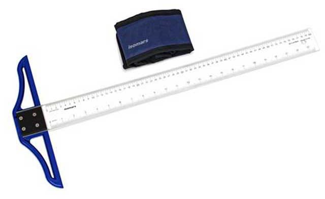 T - Square (24" / 60cm) - Detachable - Acrylic - 4mm Thickness