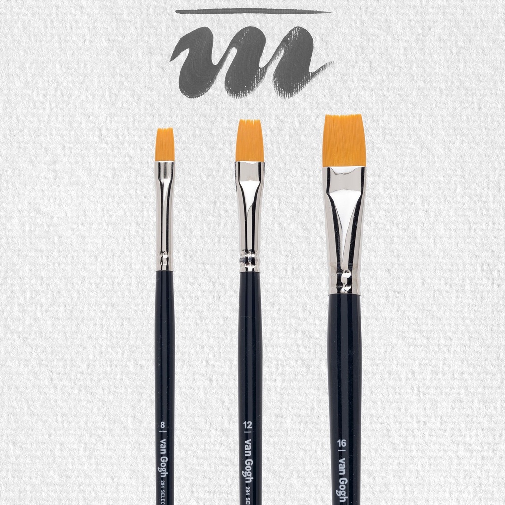Van Gogh Oil & acrylic brush set | series 294 no. 8-12-16