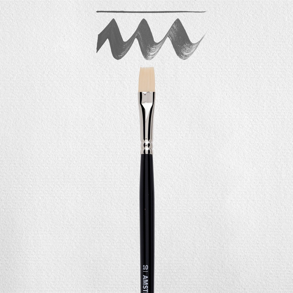 Amsterdam Brush series 600 #10 - 10 mm - synthetic flat