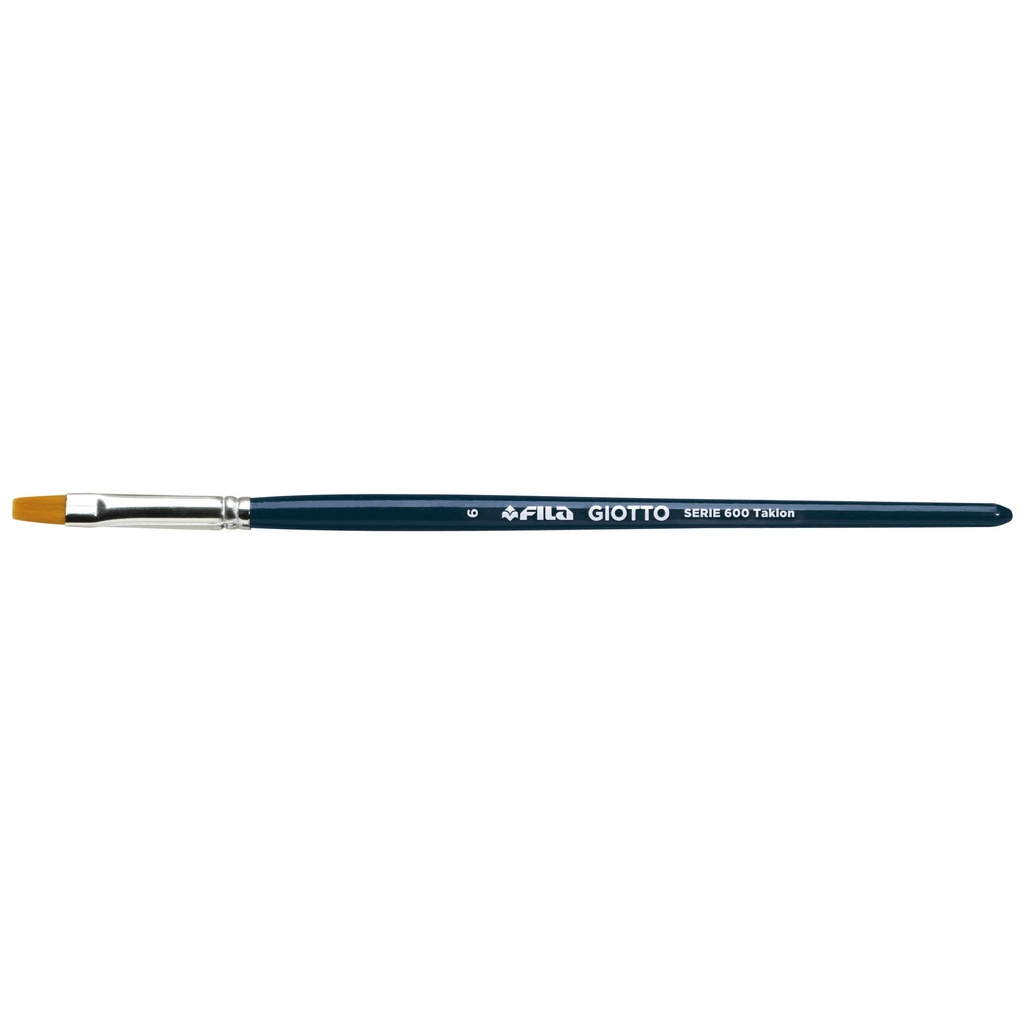 Brushes Flat n°6, Art Taklon 600 - Giotto