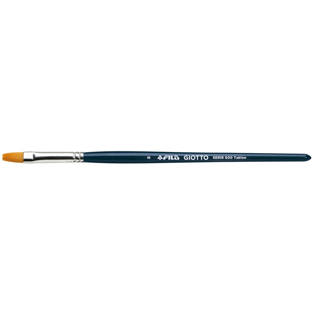 Brushes Flat n°8, Art Taklon 600 - Giotto