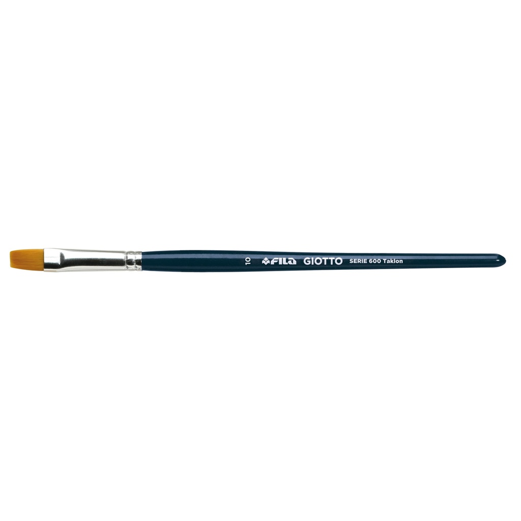 Brushes Flat n°10, Art Taklon 600 - Giotto