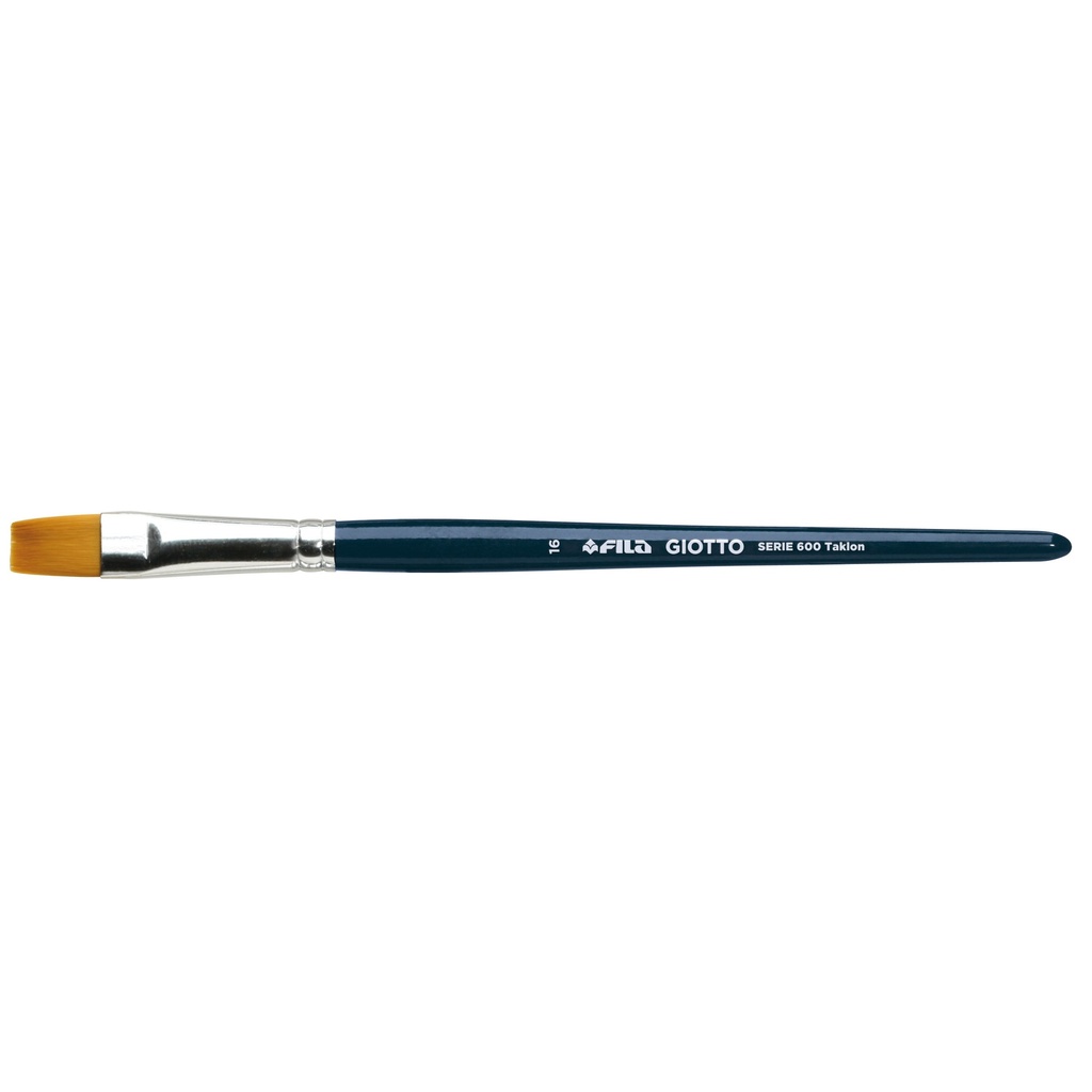 Brushes Flat n°16, Art Taklon 600 - Giotto