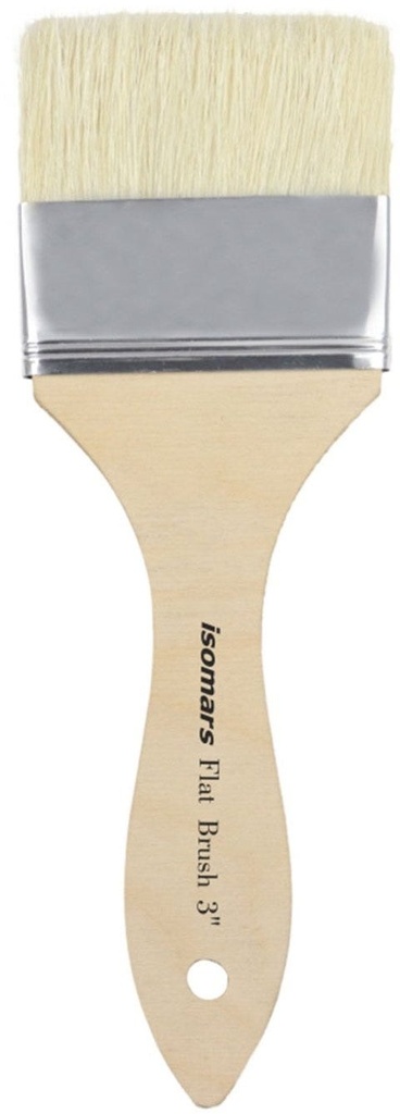 Mars - Hog Flat Brush / Wash Brush - 3
