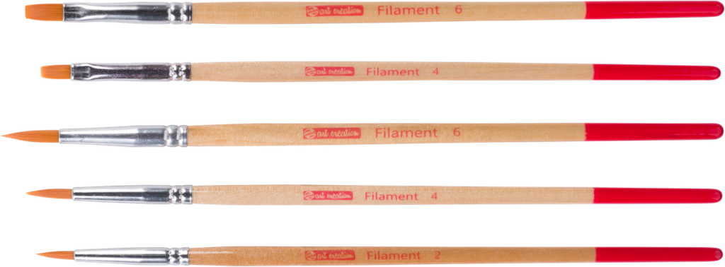Talens Art Creation Watercolor brush set of 5 - polyester