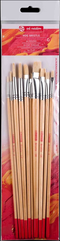 TAC BRUSH BRISTLE SET 10 FSC#