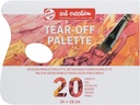 TAC TEAR-OFF PALETTE 18X24CM#