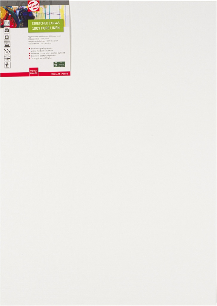 Talens Stretched Canvas Linen 50 x 70 cm
