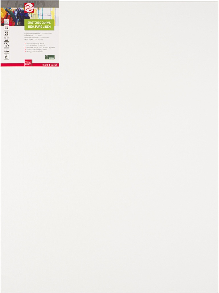 Talens Stretched Canvas Linen 60 x 80 cm
