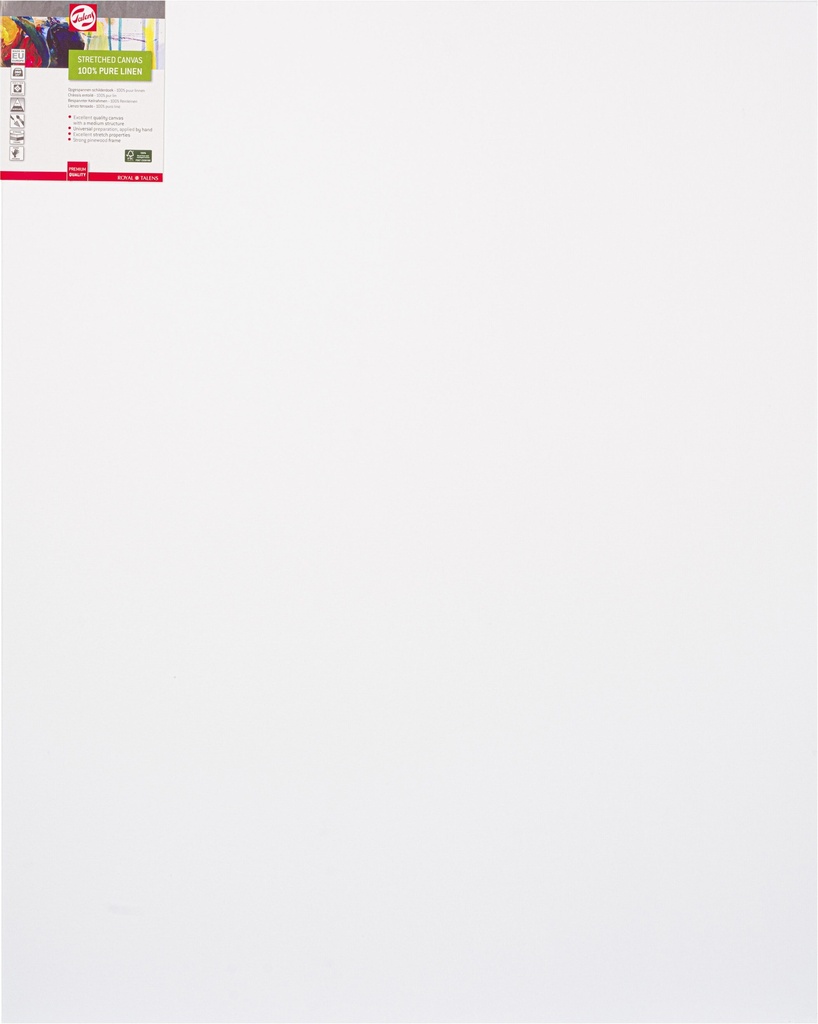 Talens Stretched Canvas Linen 80 x 100 cm