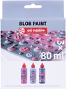 TAC Blob Paint Set Pink 3X80Ml