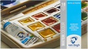 Van Gogh Watercolor plastic case set | 18 half pans + 2 x 10 ml tubes