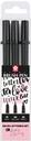 Sakura Pigma Brush Pen hand lettering set | 3 sizes, black