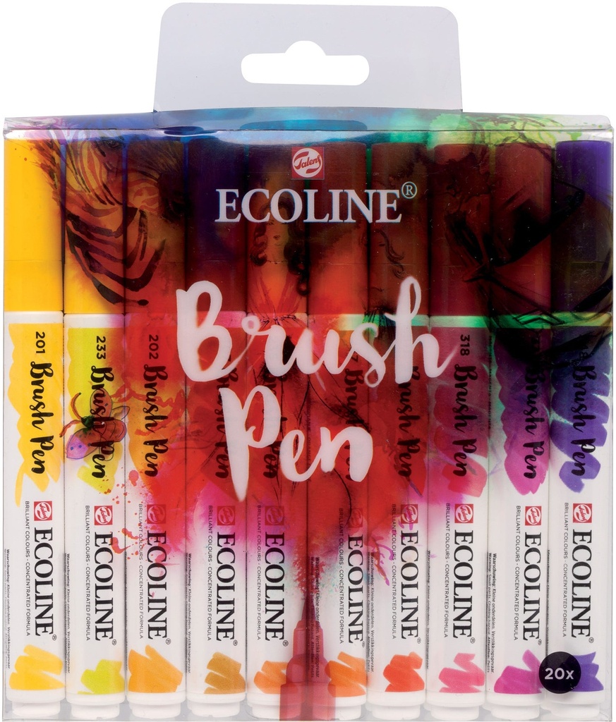 ECOLINE BRUSHPEN SET 20