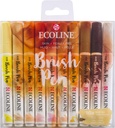 Ecoline Brush Pen set Skin | 10 colors
