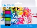 Ecoline Duotip marker set Basic | 12 colors