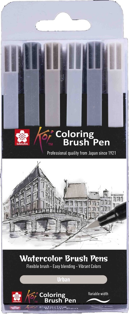 KOI COLOR BRUSH SET 6#