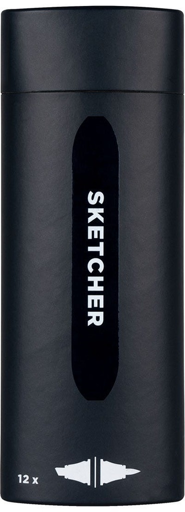 Twinmarker Sketcher brush+chisel Character Kit 12 pieces