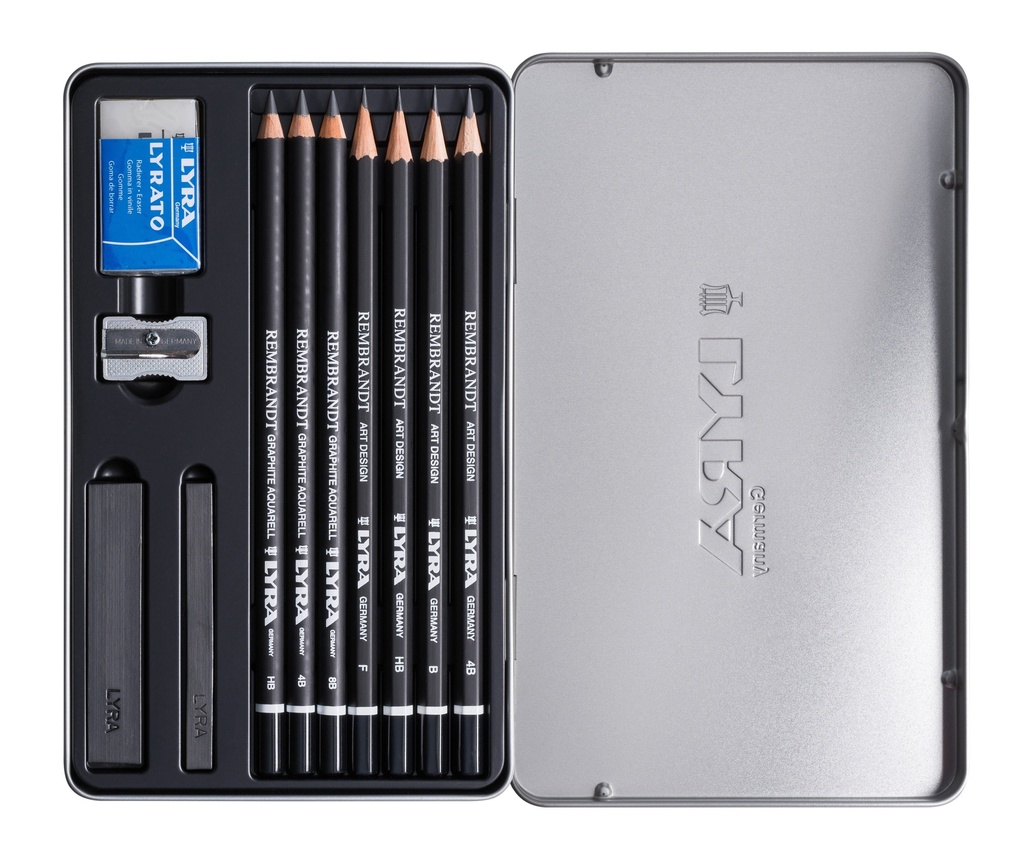 Metal Case Rembrandt GRaphite Set