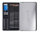 Metal Case Rembrandt GRaphite Set