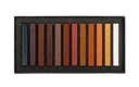 Cardboard Box Brown Tones Set 12 Pastels Crayon Brown Tones Assorted