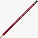 Graphite Pencils - CLEOS Fine Art red/grey - 3B