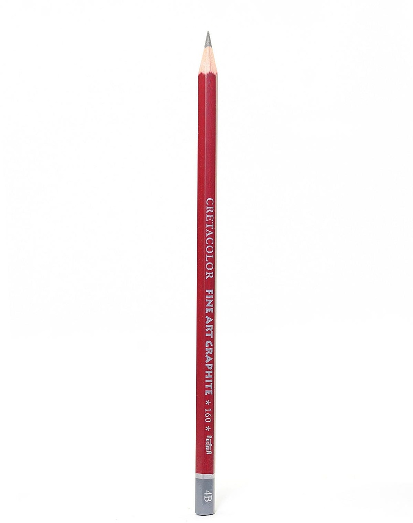 Graphite Pencils - Cleos Fine Art Red/Grey- 4B