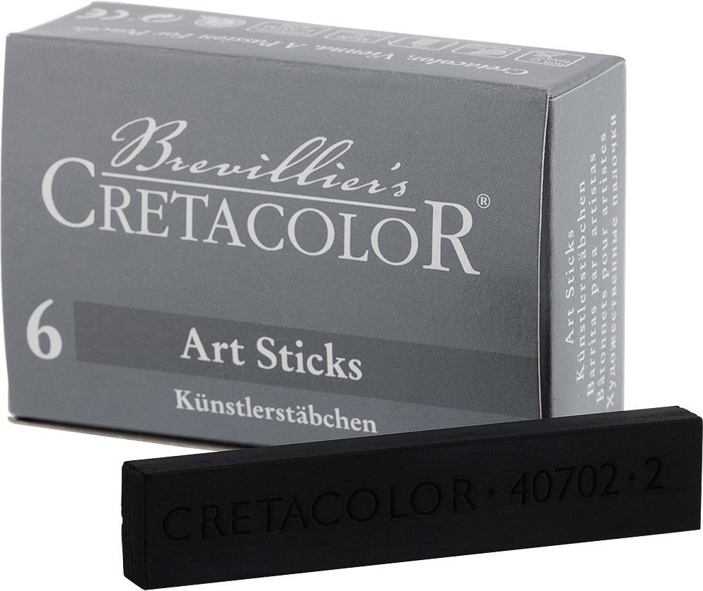 Sketching Charcoal Sticks, Thick, 7X14mm