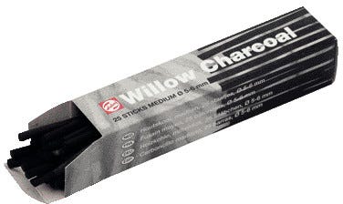 Talens Medium Charcoal 25 Sticks