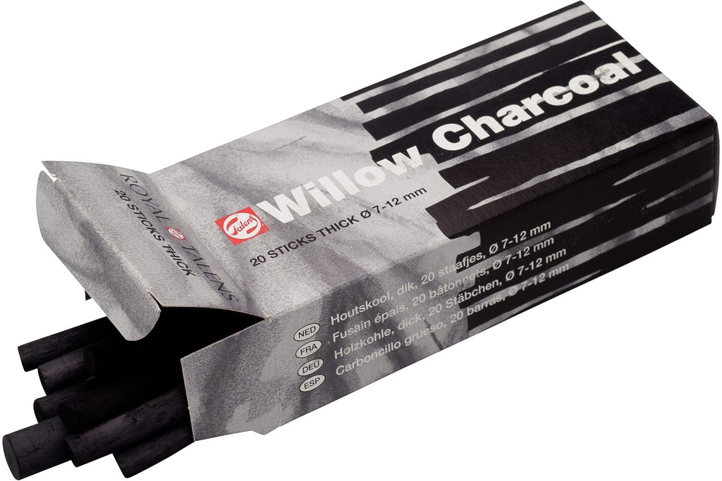 Talens Thick Charcoal 20 Sticks