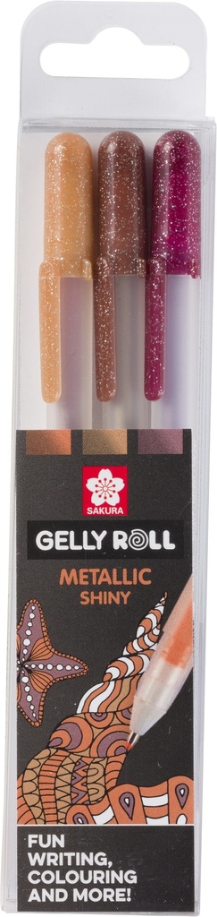 GELLY METALLIC NATURE SET 3#