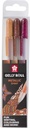 GELLY METALLIC NATURE SET 3#