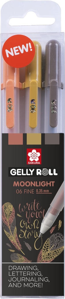 GELLY MOONLIGHT NATURE SET 3#