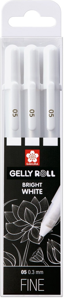 GELLY BASIC WHITE 05 SET 3#
