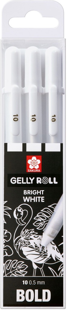GELLY BASIC WHITE 10 SET 3#