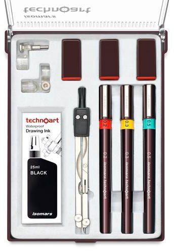 Technical Drawing Pen Set of 3 “ 0.2,0.3,0.5 “
