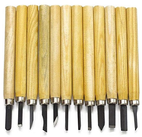 Wood Cutter Set of 12