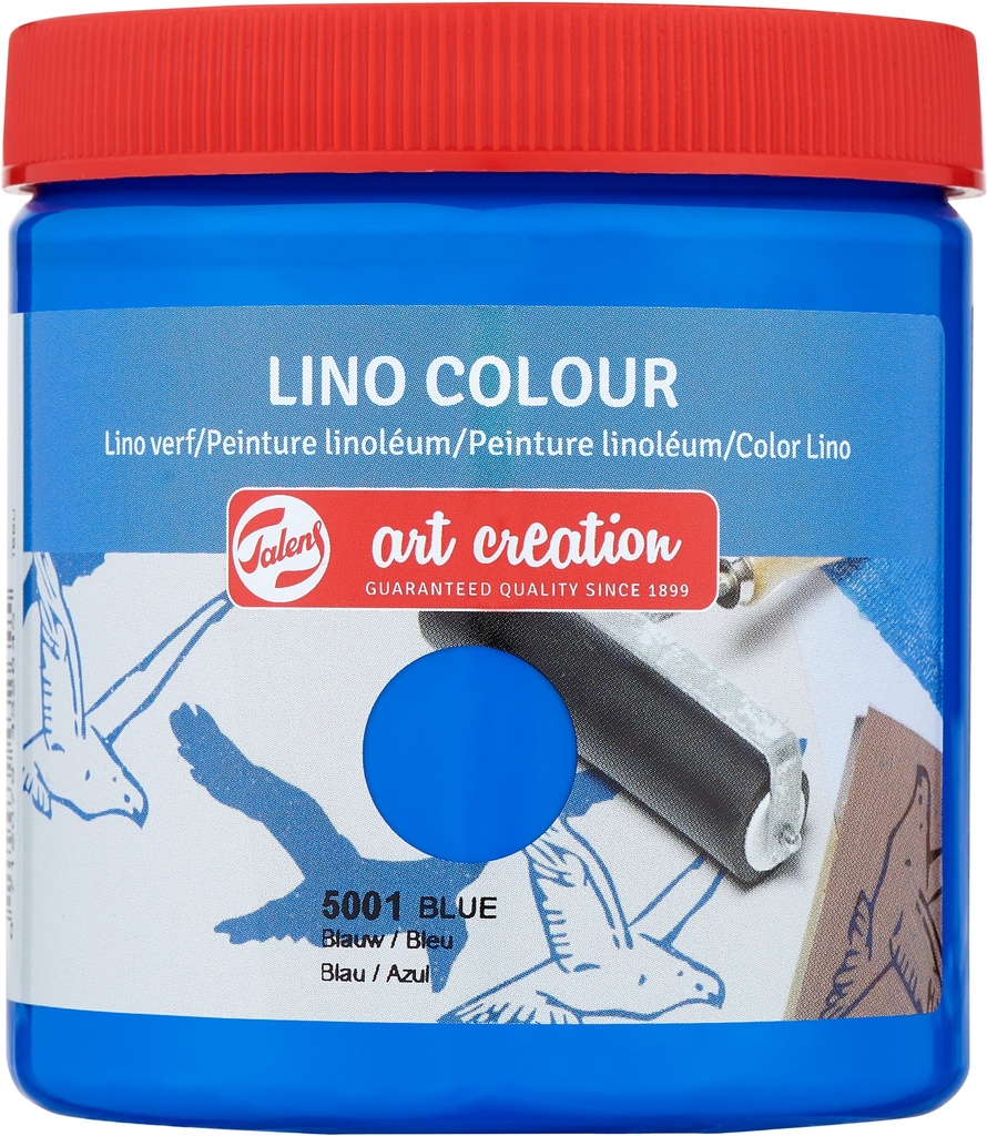 Talens Art Creation Lino color Jar 250 ml Blue 5001