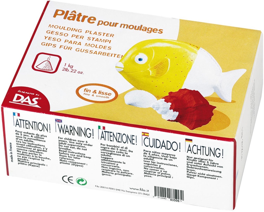 Box 1Kg Das Moulding Plaster