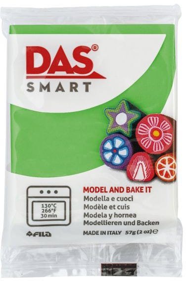 Oven Clay, Double -pack 2x28.5g, Spring Green - DAS Smart 57g