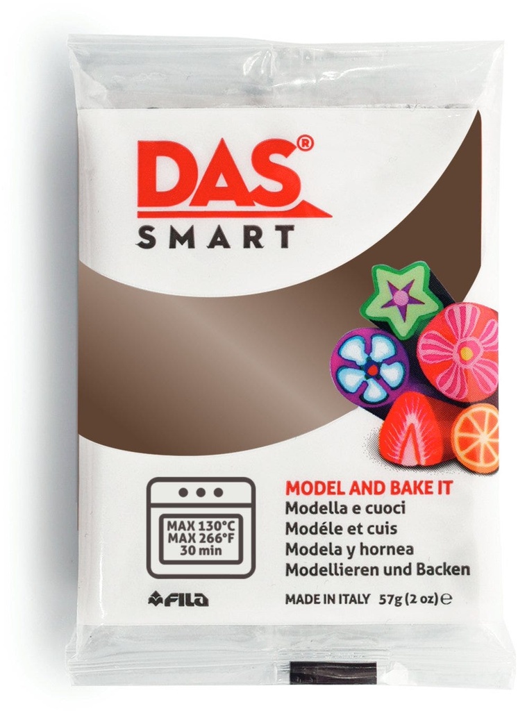 Oven Clay, Double -pack 2x28.5g, Metallic Bronze - DAS Smart 57g