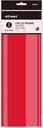 Cellophane Paper 62.5*100cm/2pcs Red