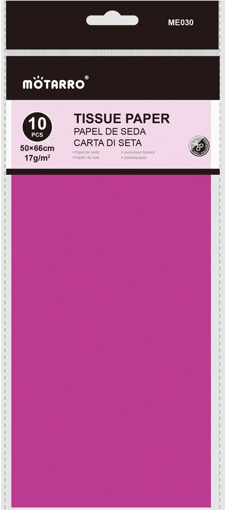 Tissue Paper 50x66cm/17g 10pcs Purple