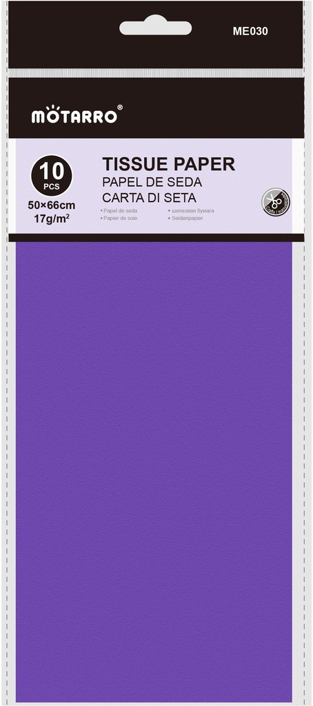 Tissue Paper 50x66cm/17g 10pcs Violet