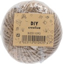 Jute Rope 2mm X 100M Brown