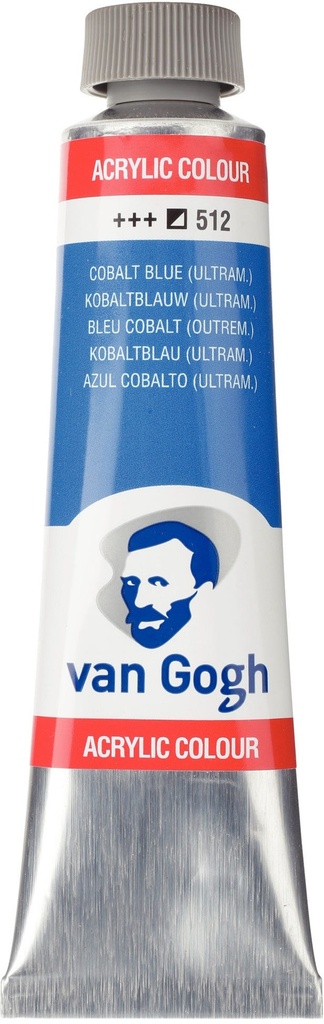 Acrylic 40Ml Cobalt Blue Umar Van Gogh